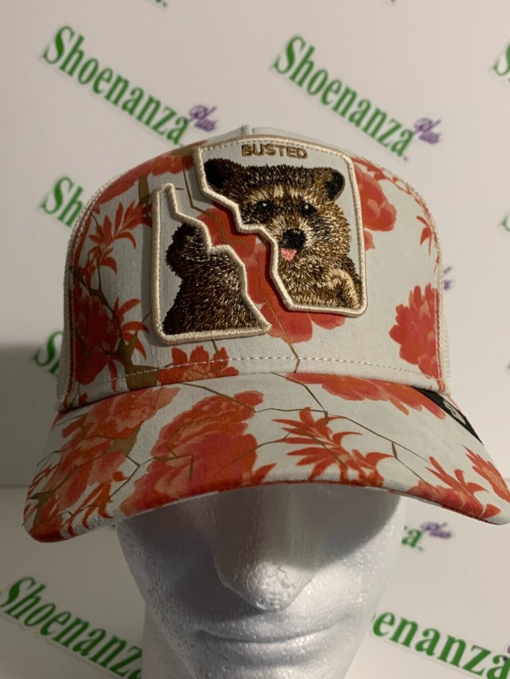 Goorin Bros Break The Law Busted Racoon Kintsugi Collection Cracked Hat Cap